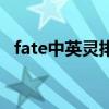 fate中英灵排名（fate系列英灵实力排名）