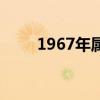 1967年属什么命（1967年属什么）