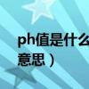 ph值是什么意思妇科检查5.2（ph值是什么意思）