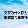 交警为什么称为蜀黎（为什么交警都叫蜀黎 这是什么关系 蜀黎是今年流行的新词吗）