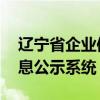 辽宁省企业信息公示网址（l辽宁企业信用信息公示系统）