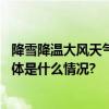 降雪降温大风天气齐发力慢性病患者如何“安全过冬”？ 具体是什么情况?