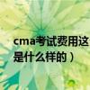 cma考试费用这么贵有用吗（请问CMA考试时用的计算器是什么样的）