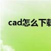 cad怎么下载软件（cad怎么下载到电脑）