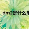 dm2是什么单位的名称（dm2是什么单位）