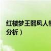 红楼梦王熙凤人物形象分析和评价（红楼梦王熙凤人物形象分析）