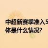 中超新赛季准入5日截止 “问题俱乐部”多了两周缓冲期 具体是什么情况?