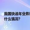 我国快递年业务量首次突破1200亿件再创历史新高 具体是什么情况?