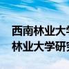 西南林业大学研究生录取分数线2023（西南林业大学研究生）