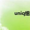 uniq组合队长是谁（uniq组合）