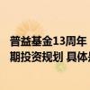 普益基金13周年｜以客户风险承受能力为基准构筑稳健的长期投资规划 具体是什么情况?