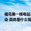 福岛第一核电站2号机组一名废炉作业工人遭放射性物质污染 具体是什么情况?