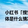 小红书「搜索快投」上线解锁产品新能力 具体是什么情况?