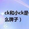 ck和小ck是一个品牌吗（charles keith是什么牌子）