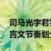 司马光字君实文言文答案（司马光 字君实文言文节奏划分）