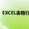 EXCEL表格行列互换（excel表格行列互换）