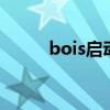 bois启动里怎么更改u盘（bois）