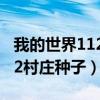 我的世界1122村庄种子大全（我的世界0 12 2村庄种子）