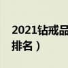 2021钻戒品牌排行榜前十名（十大钻戒品牌排名）