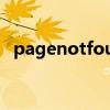 pagenotfound中文（page not found）