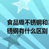 食品级不锈钢和304不锈钢的区别（食品级不锈钢和304不锈钢有什么区别）