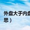 外盘大于内盘啥意思（外盘大于内盘是什么意思）