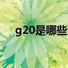 g20是哪些国家参加（g20是哪些国家）