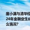 度小满与清华经管学院、《MIT科技评论》联合编写的《2024年金融业生成式人工智能应用报告》正式发布 具体是什么情况?