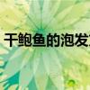 干鲍鱼的泡发方法图解（干鲍鱼的泡发方法）