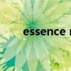 essence rinse中文意思（essence）