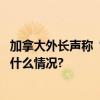 加拿大外长声称“寻求俄政权更迭”俄罗斯大使回击 具体是什么情况?