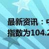 最新资讯：中物联：8月份中国公路物流运价指数为104.2点