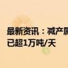 最新资讯：减产属实但实际效果未知 光伏玻璃年内冷修规模已超1万吨/天