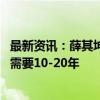 最新资讯：薛其坤院士：研制出实用的通用量子计算机 至少需要10-20年