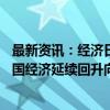 最新资讯：经济日报：国家统计局发布最新数据显示——我国经济延续回升向好态势