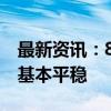 最新资讯：8月份我国CPI继续回升 物价保持基本平稳