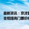 最新资讯：京津冀联合发布“双节”价格告诫书：景区不得变相提高门票价格