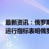 最新资讯：俄罗斯央行：2024年第二季度GDP数据和7-8月运行指标表明俄罗斯经济增长有所放缓