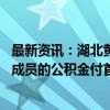 最新资讯：湖北黄石：购买配售型保障性住房的 可提取家庭成员的公积金付首付