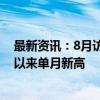 最新资讯：8月访港旅客初步统计近450万人次 创全面通关以来单月新高