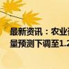 最新资讯：农业咨询机构Sovecon将俄罗斯2024年粮食产量预测下调至1.244亿吨