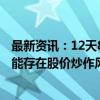 最新资讯：12天8板保变电气：公司股票短期内涨幅较大 可能存在股价炒作风险