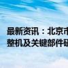 最新资讯：北京市丰台区：将对无人机、eVTOL、飞行汽车整机及关键部件研制等方面给予政策支持