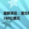 最新资讯：港交所行政总裁陈翊庭：年内港股再融资累计超240亿美元