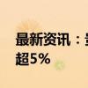 最新资讯：贵金属概念震荡拉升 西部黄金涨超5%