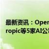 最新资讯：OpenAI据悉要求新一轮投资者不得再支持Anthropic等5家AI公司