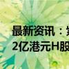 最新资讯：紫金矿业：获摩根大通增持约2.22亿港元H股