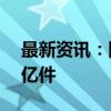 最新资讯：国庆假期全国揽投快递包裹近63亿件