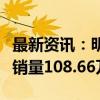 最新资讯：明泰铝业：前三季度铝板带箔累计销量108.66万吨