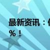 最新资讯：保险业龙头 净利预增95%至115%！